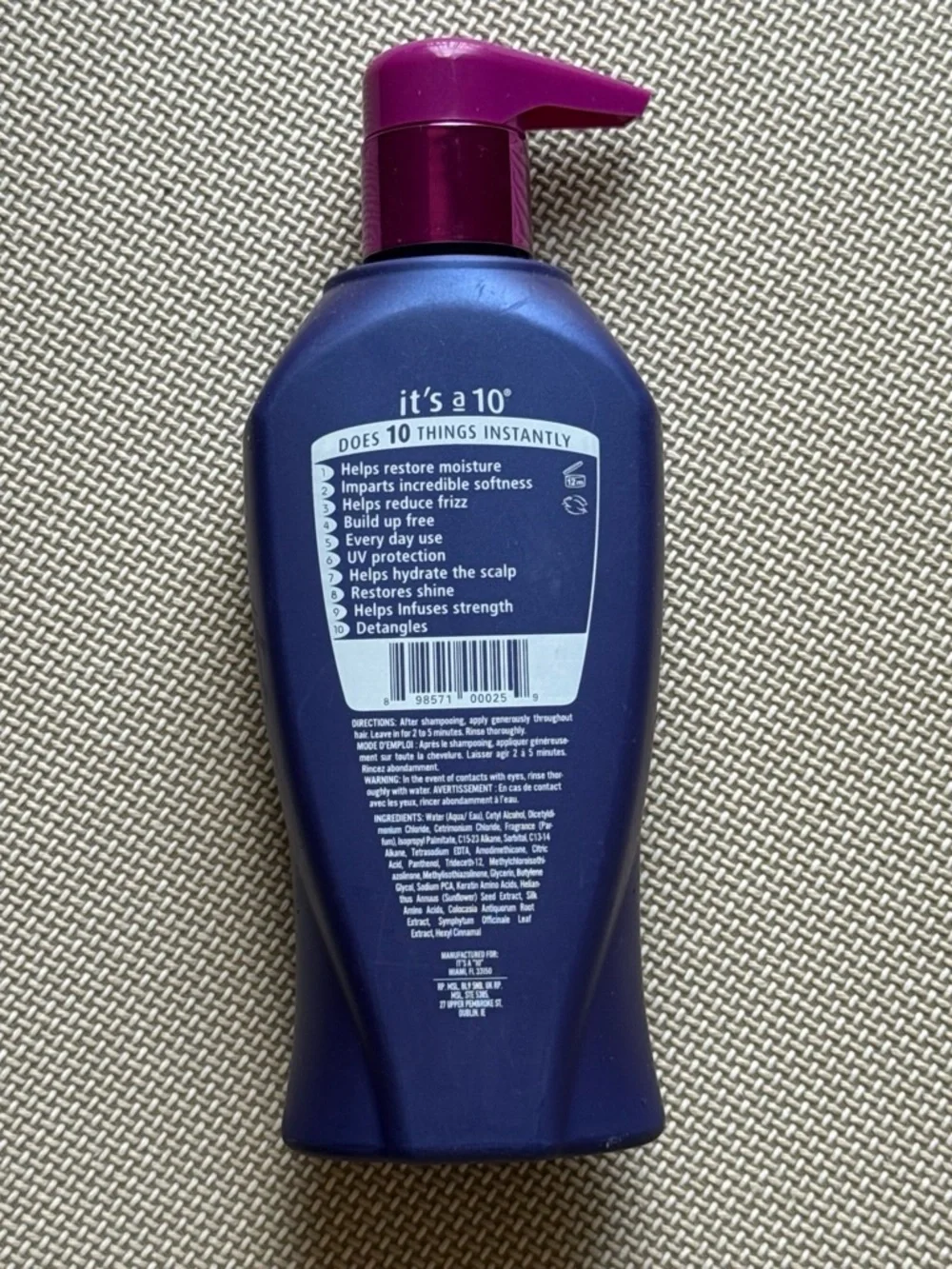 It’s a 10 Miracle Daily Conditioner 10 fl oz